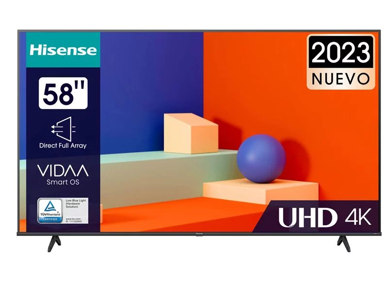 SMART TV DLED HISENSE 58A6K 4K