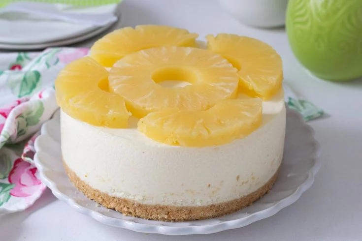 Tarta de queso con mousse de piña: una preparación fácil sin horno 2 Moncloa Un paso importante para que quede el relleno firme