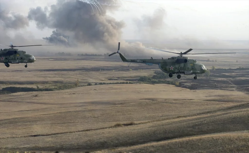 Rusia viola el espacio aéreo de Finlandia y enciende todas las alarmas 1 Moncloa EuropaPress 5197473 sept 19 2015 donguz orenburg russia russian mi 8 transport helicopters Moncloa