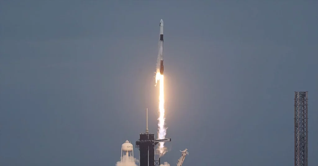 EuropaPress 5703930 january 18 2024 cape canaveral florida usa launch of the axiom mission in Moncloa