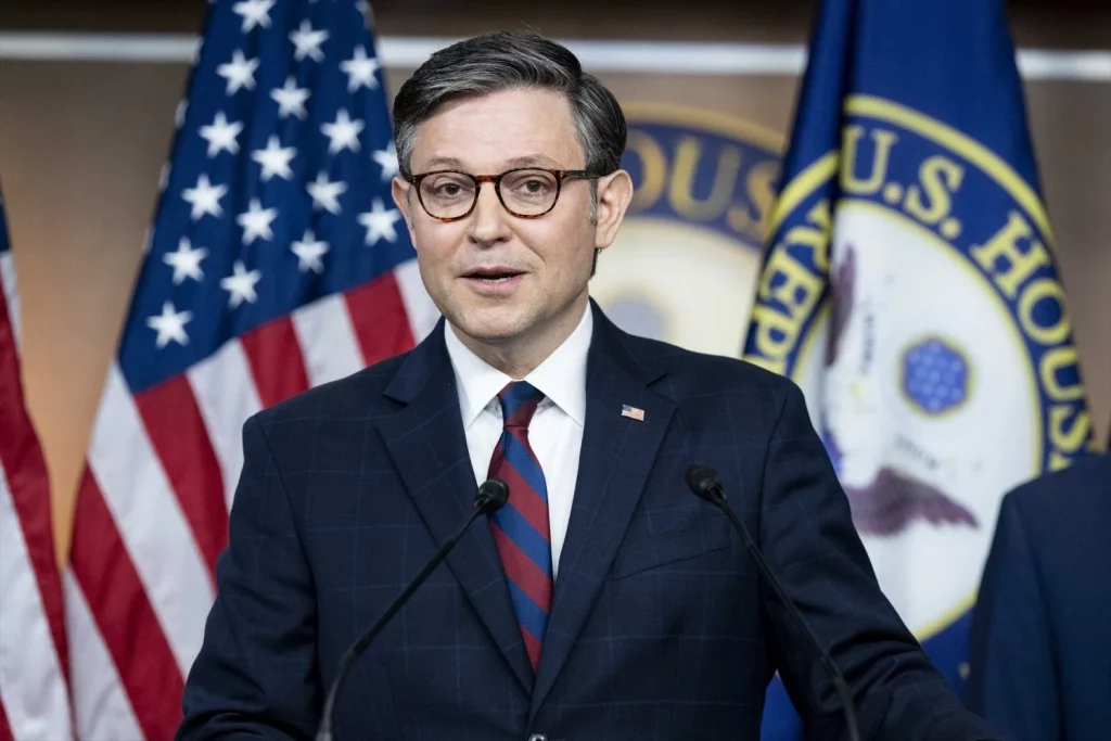 Congreso de Estados Unidos invitó al Primer Ministro israelí 3 Moncloa EuropaPress 5981145 may 22 2024 washington district of columbia usa house speaker mike johnson Moncloa