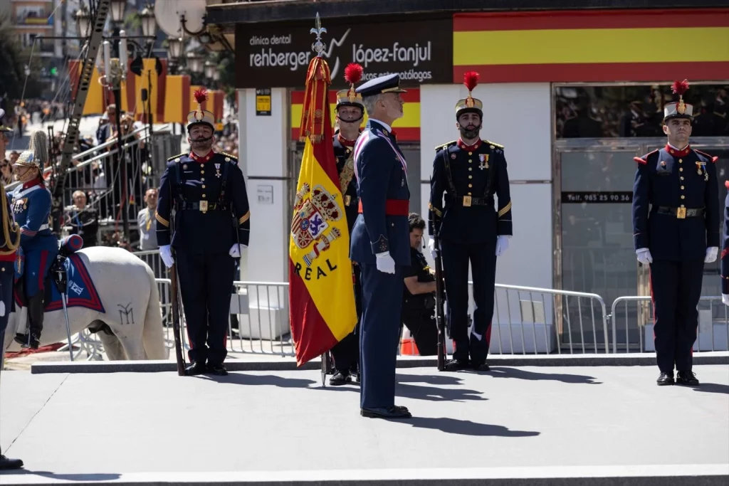 España no descarta este crucial movimiento que cambiaría su poderío aéreo 2 Moncloa EuropaPress 5985382 rey felipe vi desfile militar motivo dia fuerzas armadas 25 mayo 2024 Moncloa