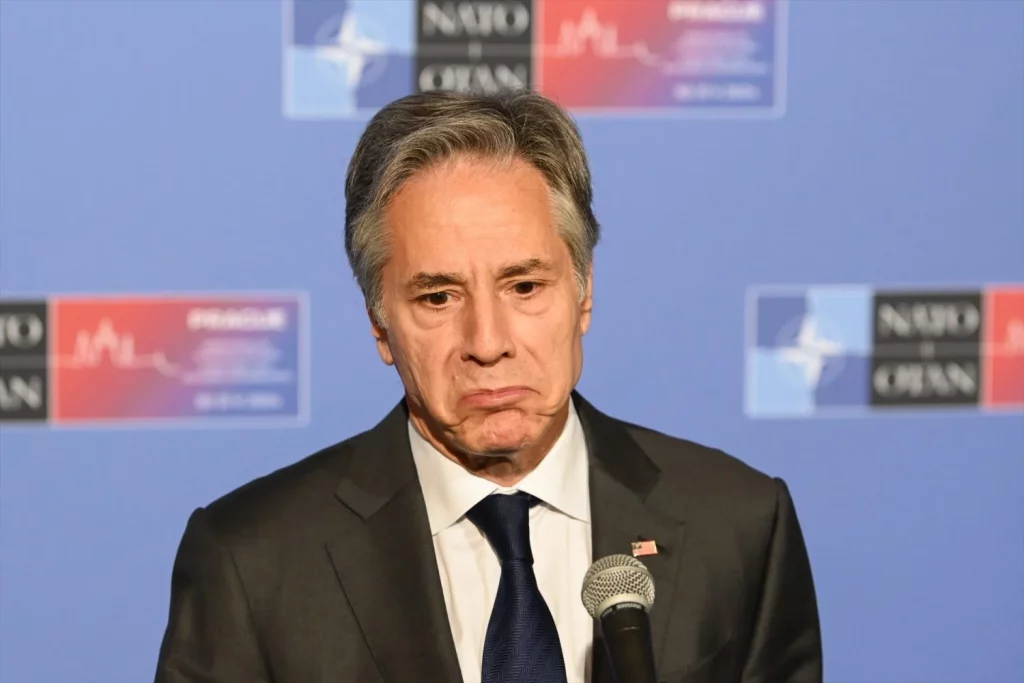 EuropaPress 5998829 31 may 2024 czech republic prague united states secretary of state antony Moncloa