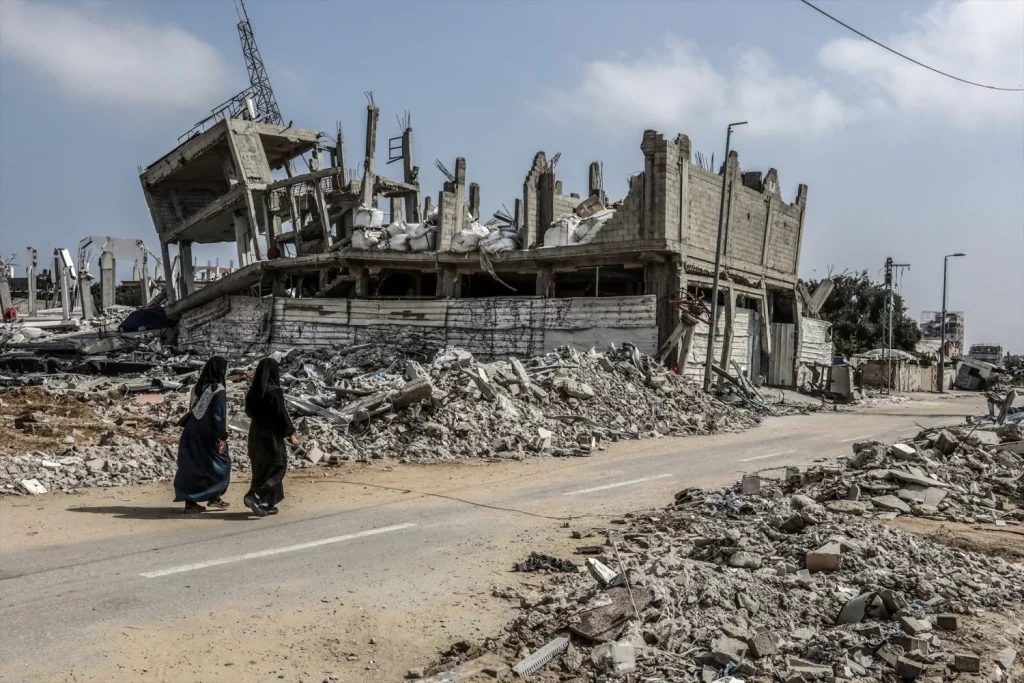 EuropaPress 6006360 03 june 2024 palestinian territories deir al balah view of destroyed Moncloa