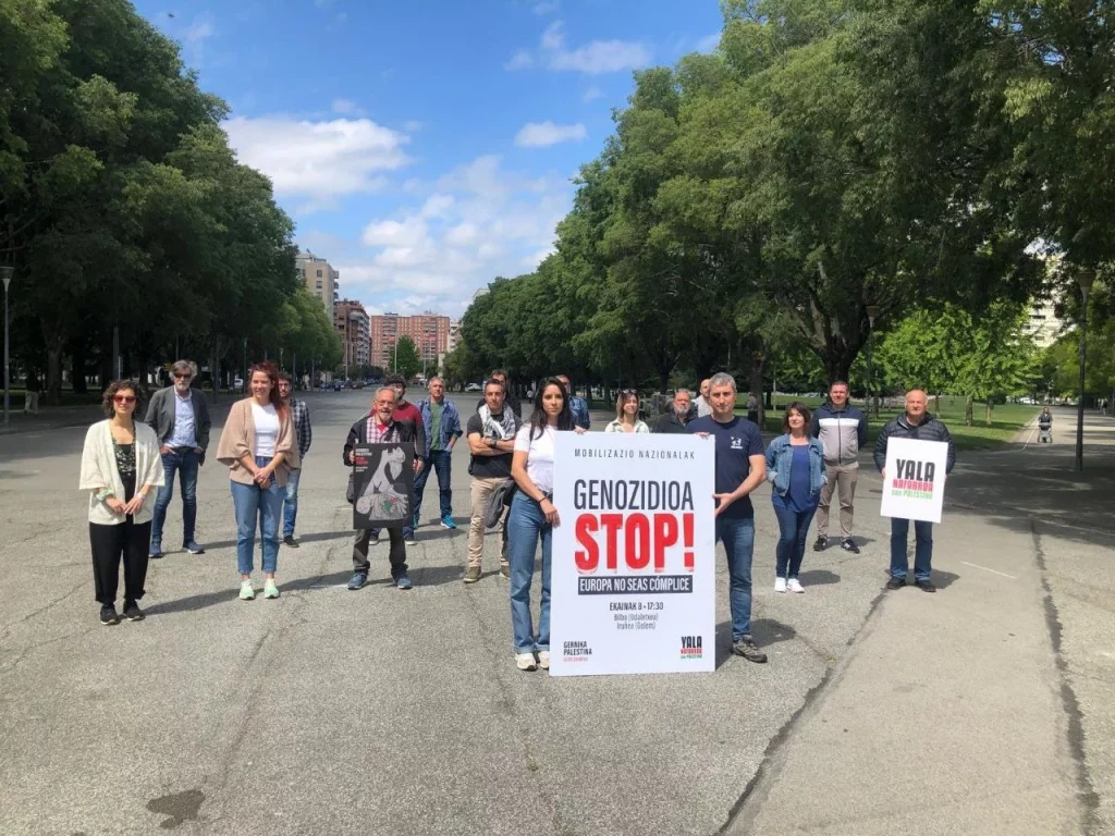 La decisión de la oposición eslovena que molestó a Palestina 3 Moncloa EuropaPress 6006463 llaman manifestarse sabado pamplona contra genocidio palestina Moncloa