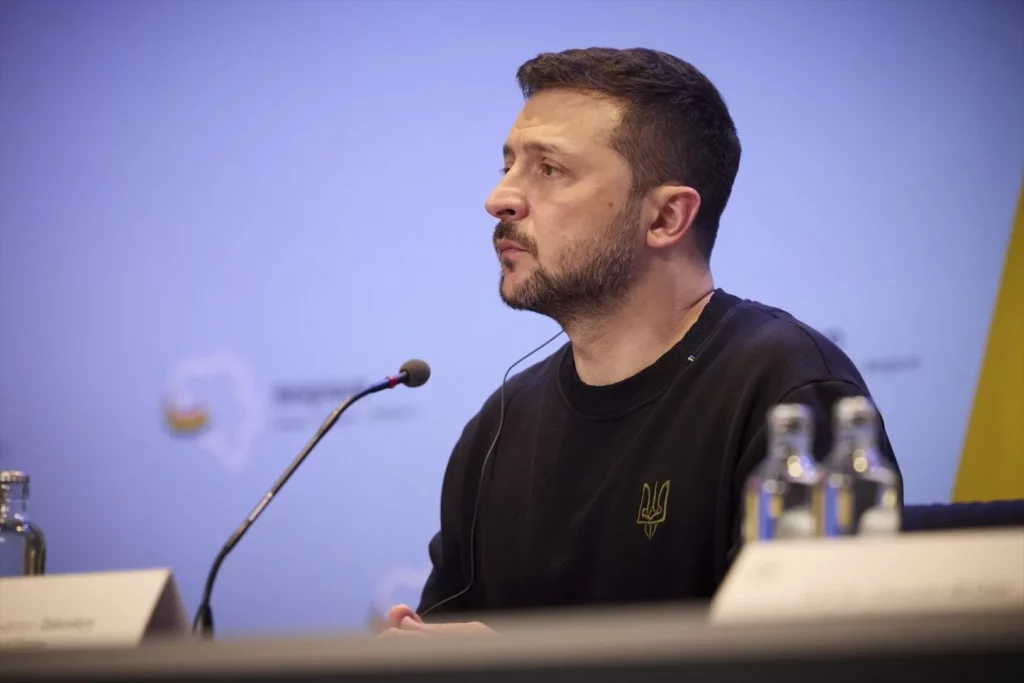 EuropaPress 6010829 may 28 2024 brussels belgium ukrainian president volodymyr zelenskyy Moncloa