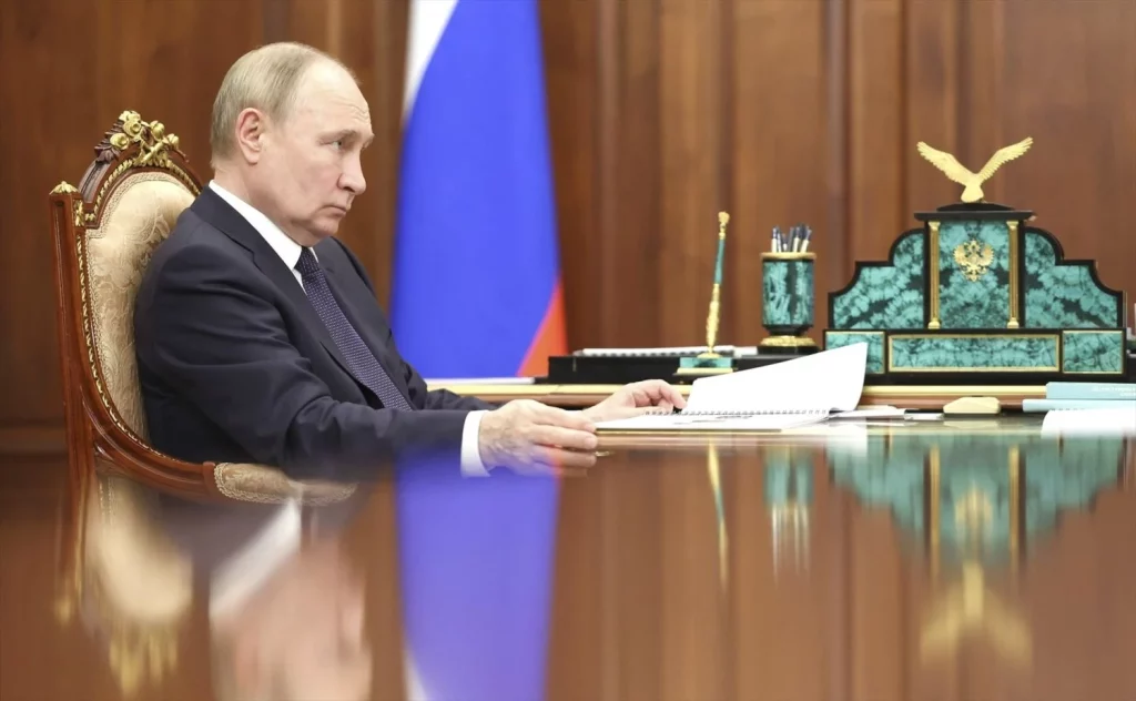 EuropaPress 6011247 may 31 2024 moscow moscow oblast russia russian president vladimir putin Moncloa