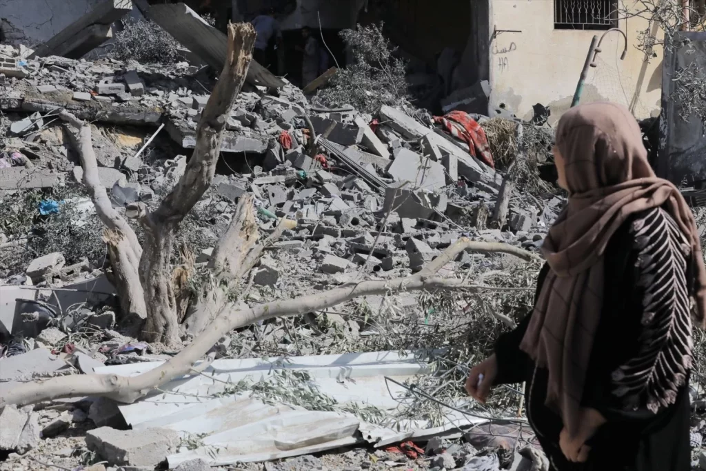 EuropaPress 6020154 june 2024 nusairat gaza strip palestinian territory palestinians gather in Moncloa