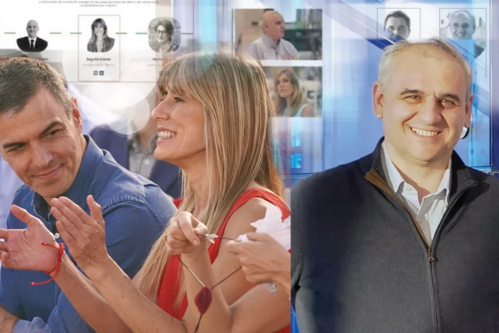 Pedro Sánchez, Begoña Gómez y sus nexos con Juan Carlos Barrabés. MONCLOA