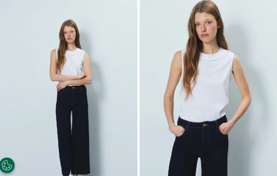 El pantalón fluido de pliegues de Sfera que te hará alucinar más que el de Zara 2 Moncloa camisetablanca sfera Moncloa