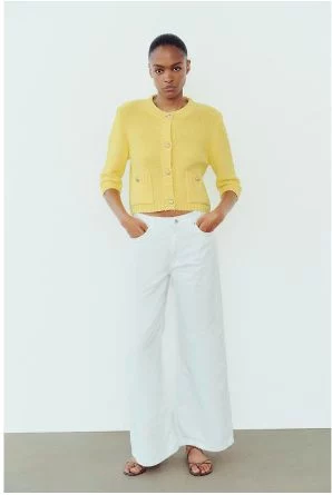 Zara tiene para el infaltable para este verano: el Top halter estampado 2 Moncloa jeanblanco zara Moncloa