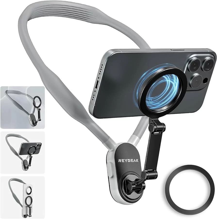 El accesorio revolucionario de Amazon para grabar con tu móvil sin manos 1 Moncloa El soporte de cuello de Amazon