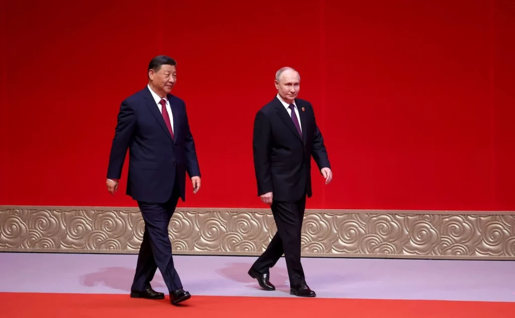 Vladimir Putin y Xi Jinping