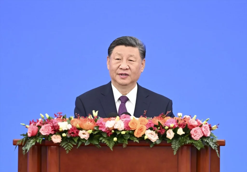 EuropaPress 6070011 beijing june 28 2024 chinese president xi jinping attends the conference 1 Moncloa