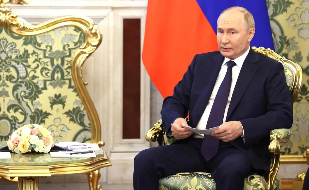 EuropaPress 6079930 handout 09 july 2024 russia moscow president of russia vladimir putinmeets 1 Moncloa