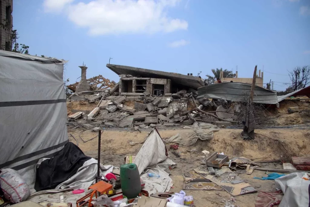 EuropaPress 6089205 july 14 2024 palestine palestine int aftermath of tragedy in mawasi khan Moncloa