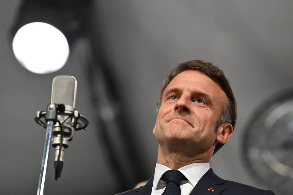 EuropaPress 6110335 26 july 2024 france paris french president emmanuel macron opens the paris Moncloa