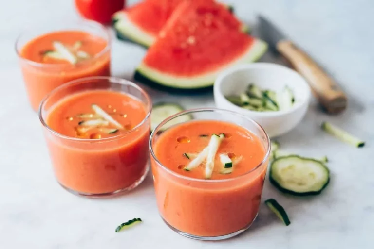 Parece un plato extraño pero es espectacular: gazpacho de sandía