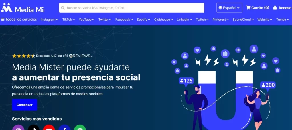 ¿Dónde comprar seguidores Españoles de Instagram de forma segura y económica en 2024? | 6 mejores sitios 5 Moncloa media minster Moncloa