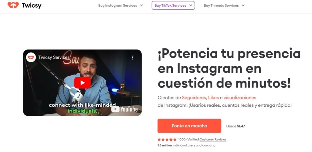 ¿Dónde comprar seguidores Españoles de Instagram de forma segura y económica en 2024? | 6 mejores sitios 2 Moncloa twicsy Moncloa