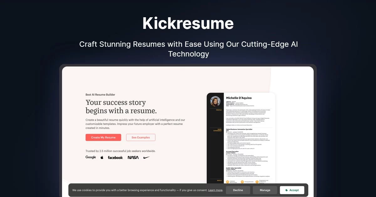 La IA que transforma tu currículum y te consigue empleo en una semana 2 Moncloa También brinda una bolsa de trabajo