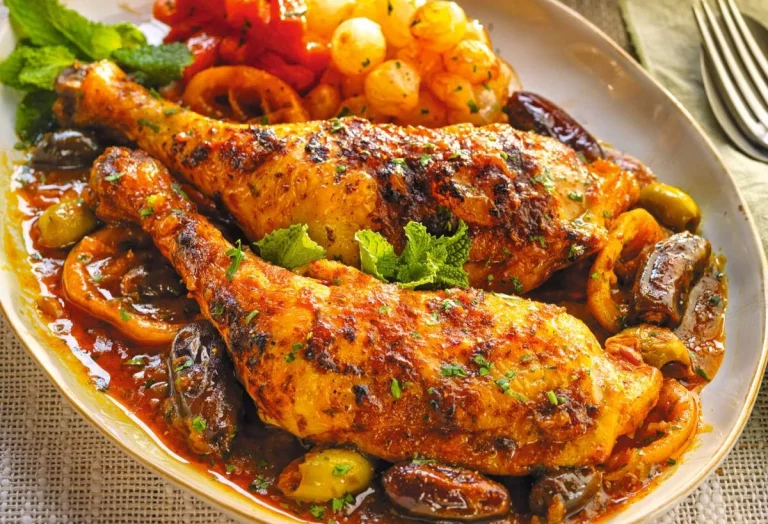 Aprende a hacer este delicioso pollo al estilo marroquí en poco tiempo