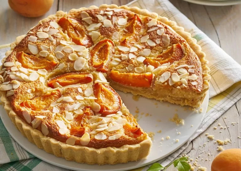 Receta de una deliciosa tarta de albaricoques con almendras Receta de una deliciosa tarta de albaricoques con almendras