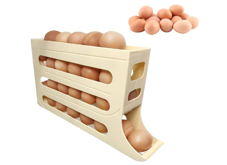 Ordena tus huevos en la nevera con este accesorio de Amazon por menos de 17 euros 1 Moncloa El dispensador de huevos de Amazon: diseño inteligente y eficiente