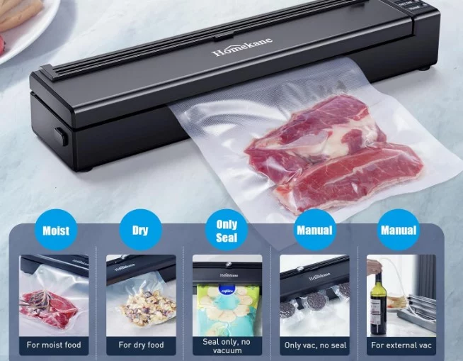 El secreto de una cocina ordenada: la máquina de sellado al vacío de Amazon 2 Moncloa Facilidad de limpieza y mantenimiento