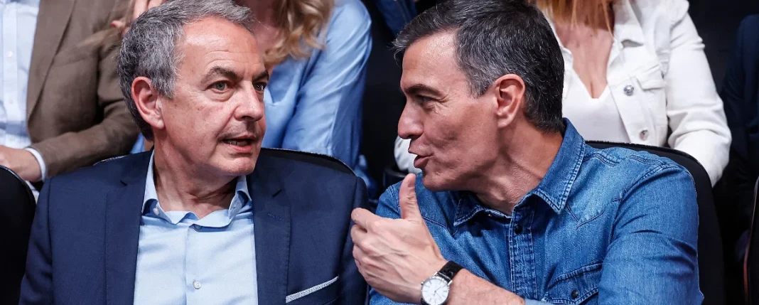zapatero-pedro-sanchez-elecciones-maduro José Luis Rodríguez Zapatero y Pedro Sánchez. EP