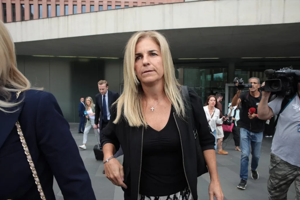 EuropaPress 5440693 extenista arantxa sanchez vicario salida ultimo dia juicio acusada Moncloa