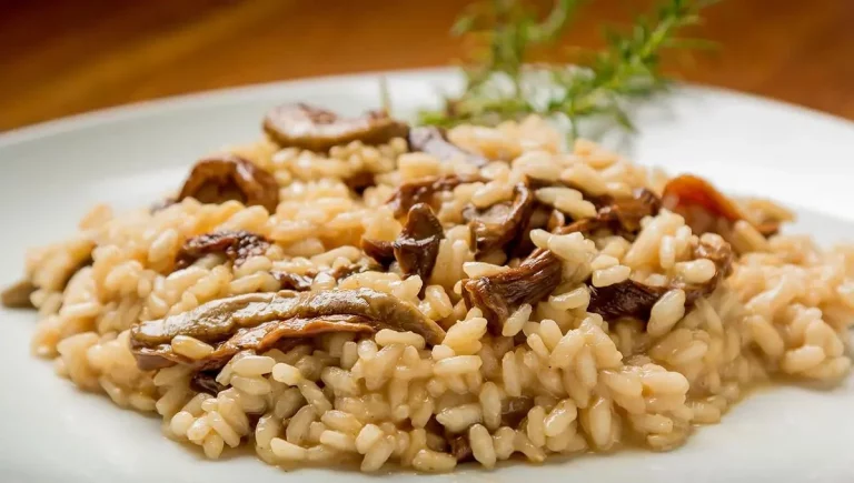 Receta de Risotto de setas, un plato típico del otoño Receta de Risotto de setas, un plato típico del otoño