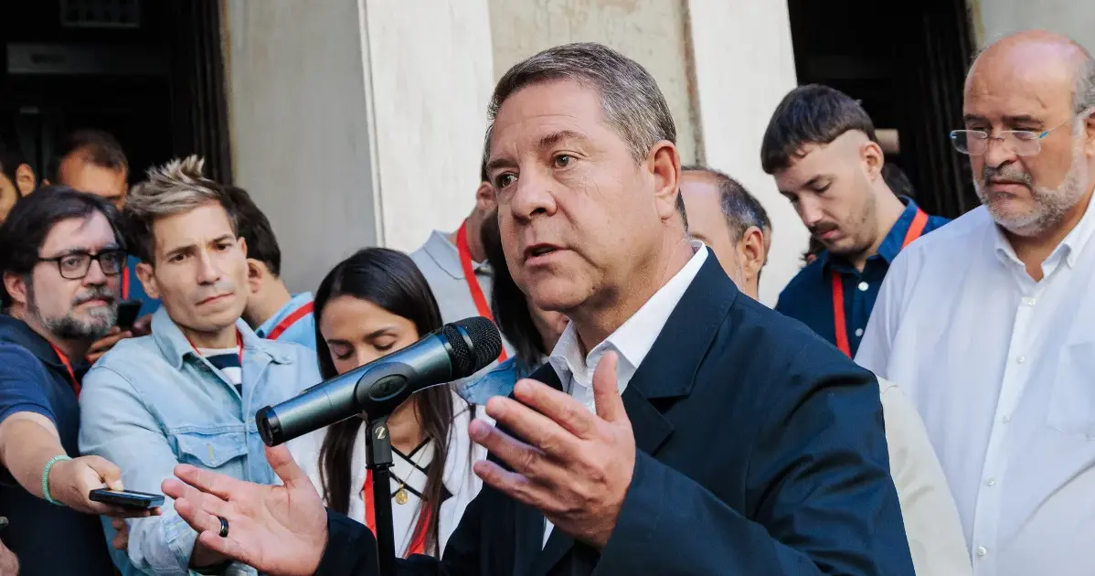 garcia-page-psoe-ferraz-comite-federal Emiliano García-Page, presidente de Castilla-La Mancha, y su escasa credibilidad en el Comité Federal del PSOE