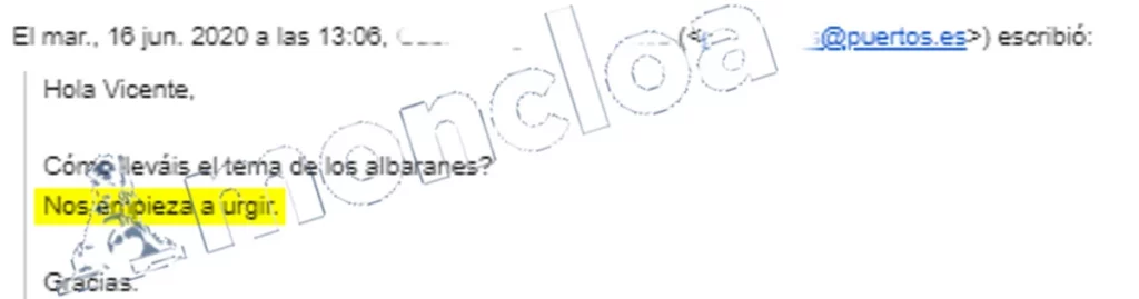 Caso Koldo: los nervios afloraron en Puertos del Estado al detectar la falta de 1,5 millones de mascarillas 2 Moncloa Las prisas de Puertos del Estado a Raminatrans por la falta de mascarillas en pedidos