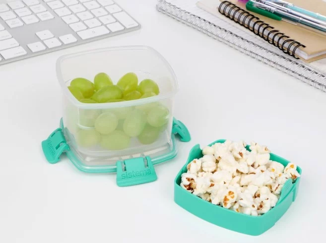 El éxito en Amazon: recipiente apilable para snacks por menos de 5 euros