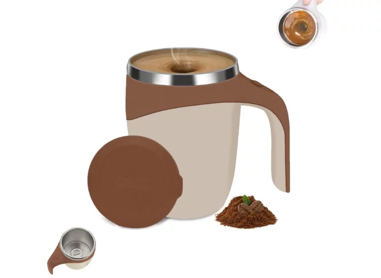 Esta taza de Amazon mezcla tu café sola y cuesta solo 19 euros Esta taza de Amazon mezcla tu café sola y cuesta solo 19 euros