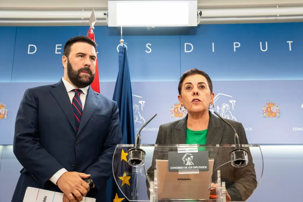 EuropaPress 6254076 i d diputado eh bildu jon inarritu diputada eh bildu congreso mertxe Moncloa