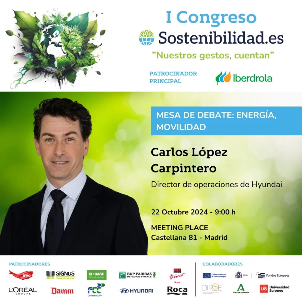 Energía y movilidad, los grandes retos hacia la sostenibilidad 2 Moncloa carlos lopez carpintero Moncloa