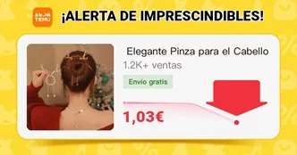 Destaca en la cena de Navidad con estos complementos y prendas de Temu 2 Moncloa Boton de compra reno Moncloa