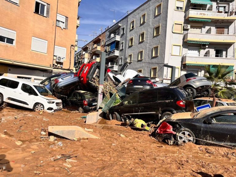Los destrozos causados por la DANA EUROPA PRESS