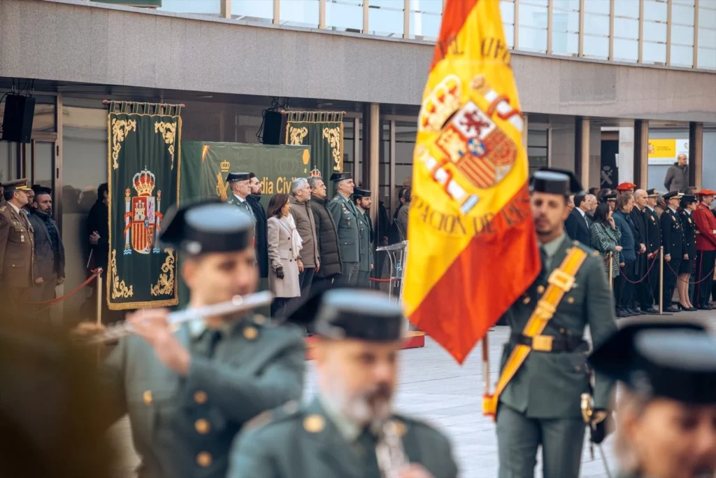 EuropaPress 5706045 guardias civiles acto toma posesion ahora teniente general guardia civil Moncloa
