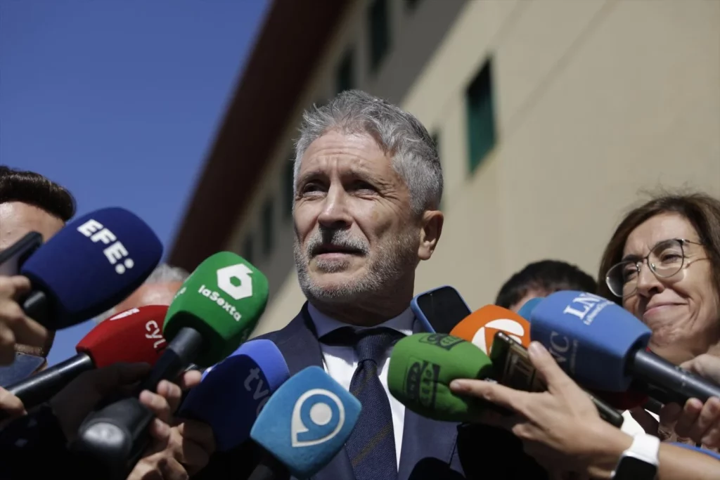 Fernando Grande Marlaska, ministro de Interior (Fuente: Agencias)