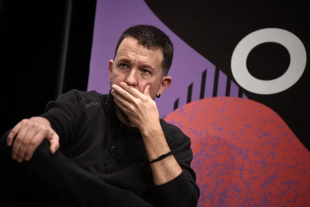 EuropaPress 6286946 ex secretario general podemos pablo iglesias mesa redonda fin democracia Moncloa