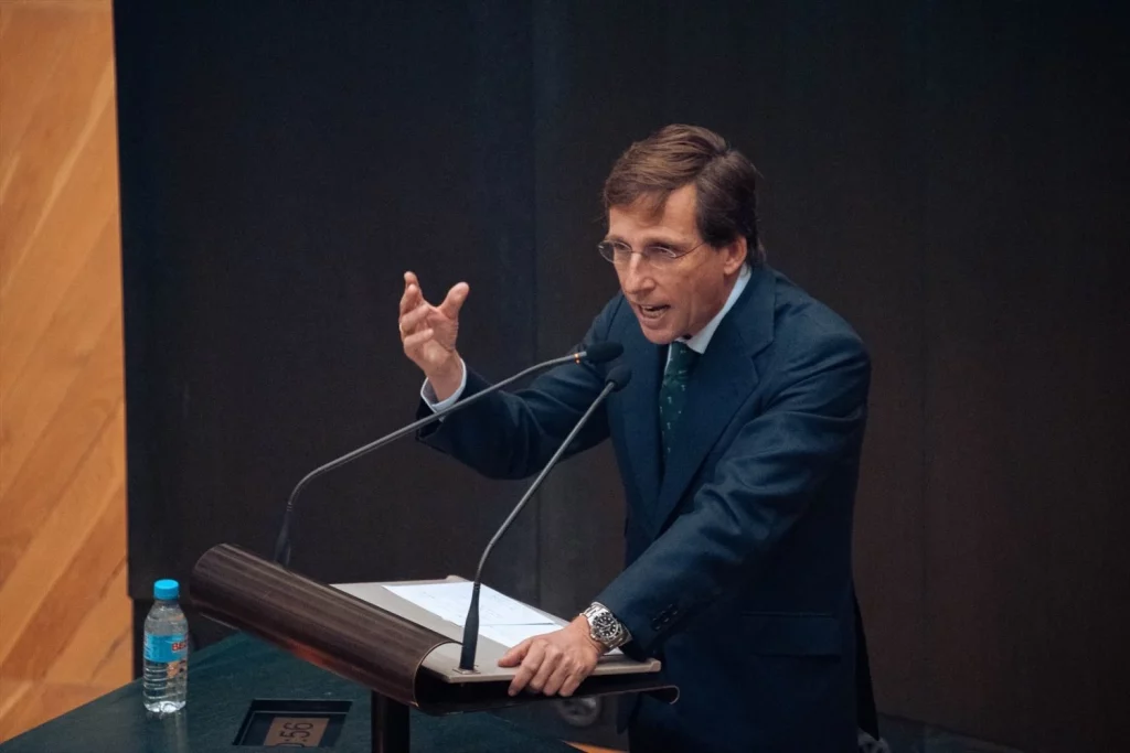 EuropaPress 6309439 alcalde madrid jose luis martinez almeida interviene pleno ayuntamiento Moncloa