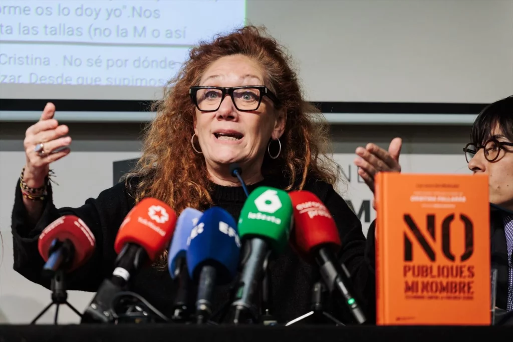 EuropaPress 6337882 escritora periodista cristina fallaras atiende medios presentacion nuevo Moncloa