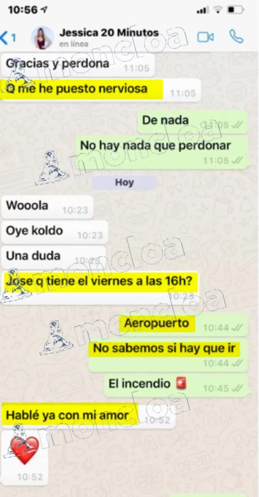 Jéssica, «amiga particular» de Ábalos: «Estos rojos comunistas que se llevan nuestros dineros» 3 Moncloa Mi amor Moncloa