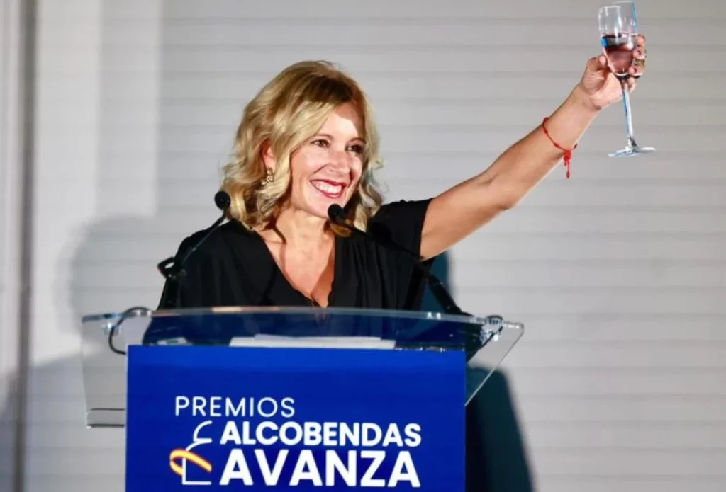 Rocío García, la alcaldesa de Alcobendas, en los premios de Alcobendas (Fuente: Ayto. Alcobendas)