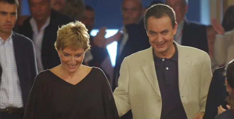Sonsoles Espinosa y José Luis Rodríguez Zapatero. Sonsoles Espinosa y José Luis Rodríguez Zapatero.
