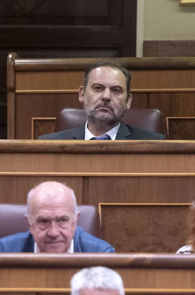 EuropaPress 6293705 exministro transportes jose luis abalos sesion plenaria congreso diputados Moncloa