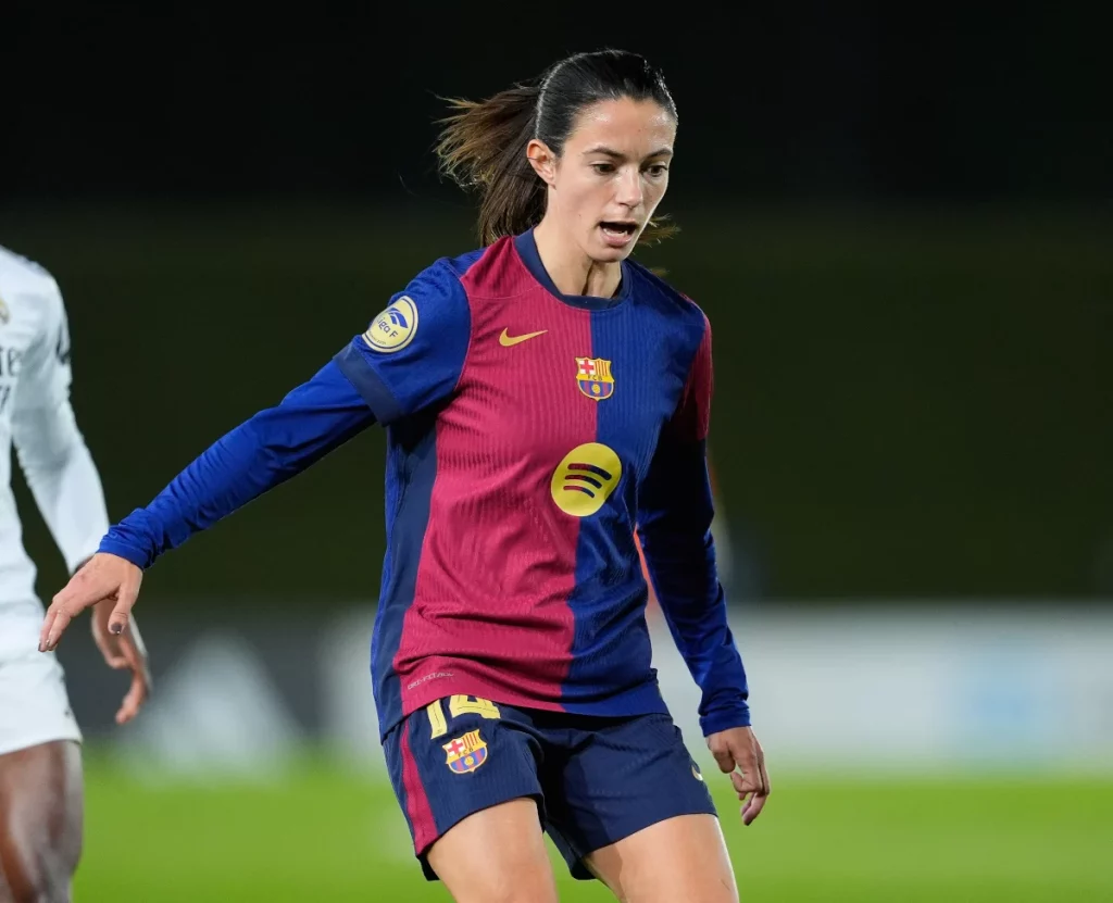 La recién ganadora del Balón de Oro, Aitana Bonmatí.